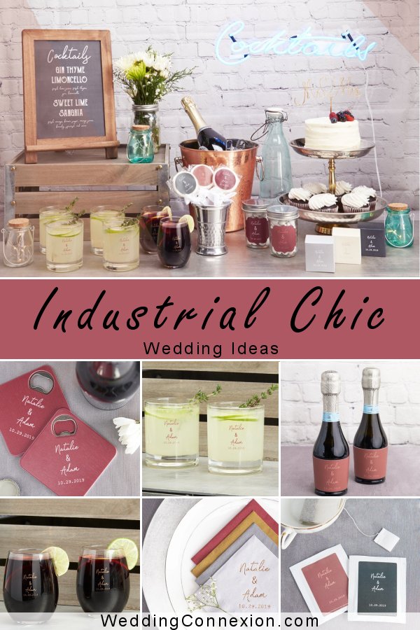 Industrial Chic Wedding Theme Ideas